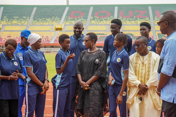 JOJ Dakar 2026 : Madame le Ministre galvanise les athlètes sénégalais
