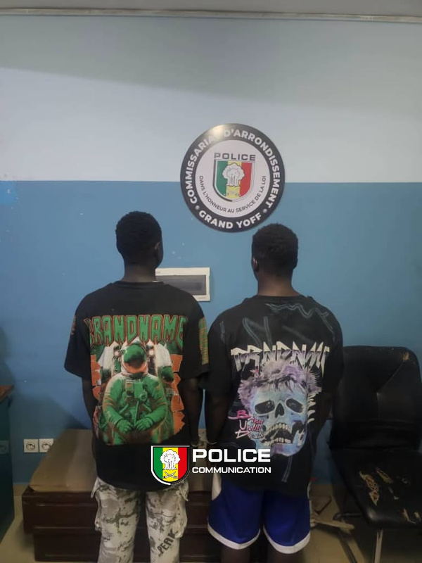 Grand Yoff : Deux individus arrêtés par la Police nationale pour une violente tentative de meurtre sur un mineur