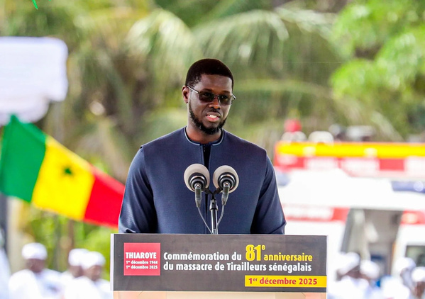 Sénégal : Diomaye Faye encourage l’école et prépare Thiaroye