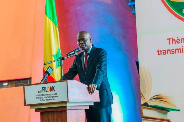 Le Premier ministre Ahmadou Alhaminou M. LÔ ouvre la 18e édition de la Foire internationale du Livre de Dakar