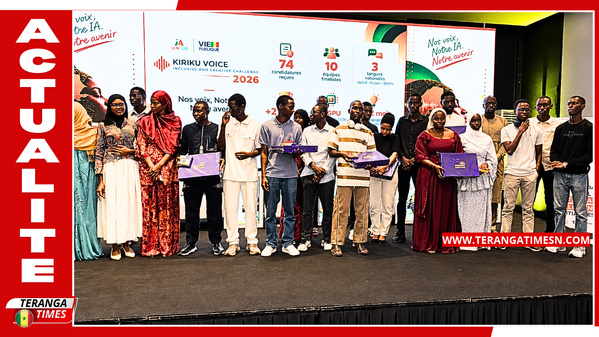 Intelligence artificielle et inclusion linguistique : Les lauréats du Kiriku Voice Challenge récompensés à Dakar Intelligence artificielle et inclusion linguistique : Les lauréats du Kiriku Voice Challenge récompensés à Dakar