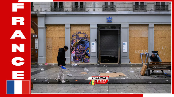 France: des habitants nettoient les rues après les violences