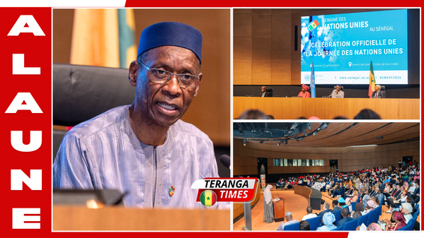 Diplomatie: Cheikh Niang préside la Journée des Nations Unies à Diamniadio Diplomatie: Cheikh Niang préside la Journée des Nations Unies à Diamniadio