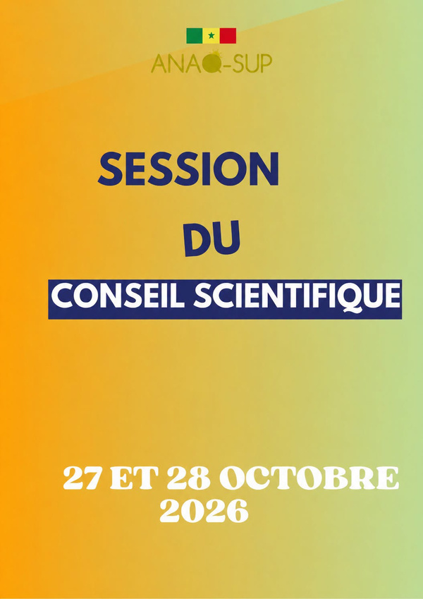 Enseignement supérieur / ANAQ-Sup: Session du Conseil scientifique les 27 et 28 octobre à Dakar