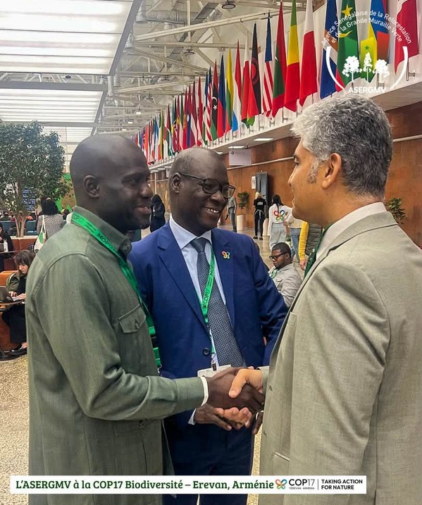 COP17 Biodiversité: L'ASERGMV représente le Sénégal à Erevan pour promouvoir la Grande Muraille Verte COP17 Biodiversité: L'ASERGMV représente le Sénégal à Erevan pour promouvoir la Grande Muraille Verte