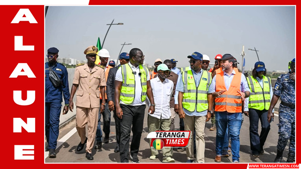 Diamniadio : Déthié Fall inaugure l'autopont du TER avant les JOJ 2026 Diamniadio : Déthié Fall inaugure l'autopont du TER avant les JOJ 2026