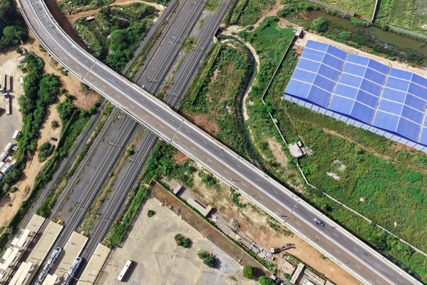 Diamniadio : Déthié Fall inaugure l'autopont du TER avant les JOJ 2026 Diamniadio : Déthié Fall inaugure l'autopont du TER avant les JOJ 2026