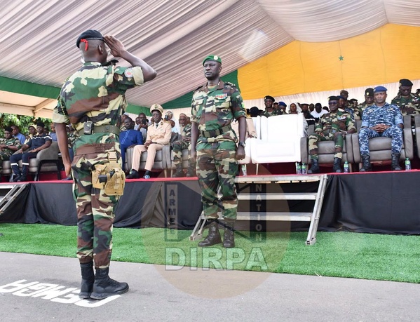 Commandement militaire / Zone n° 3 : Le Colonel Abdoulaye Mbengue installé par le CEMGA à Kaolack