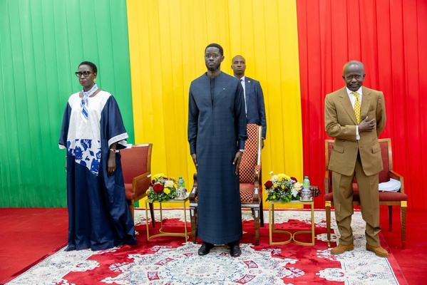 JOJ Dakar 2026 : Cérémonie de remise du drapeau à la Team Sénégal au Palais présidentiel