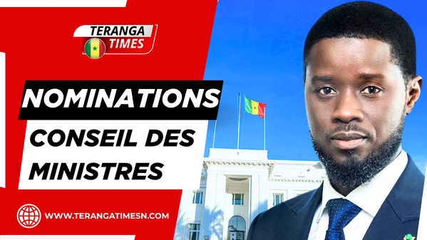 Conseil des ministres : un large mouvement de nominations Conseil des ministres : un large mouvement de nominations