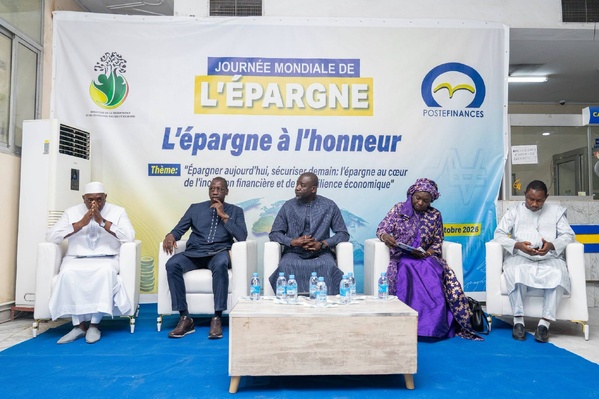 Journée mondiale de l’épargne : Alioune Badara Dione encourage Poste Finances et FINAFRICA à renforcer l’inclusion financière Journée mondiale de l’épargne : Alioune Badara Dione encourage Poste Finances et FINAFRICA à renforcer l’inclusion financière