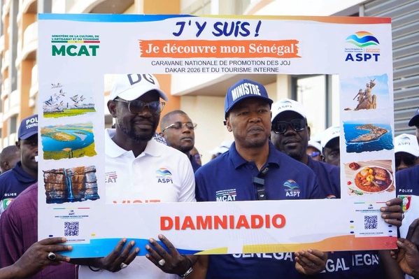 JOJ Dakar 2026: Inauguration du Village africain par Alpha Thiam et Mame Coumba Diop