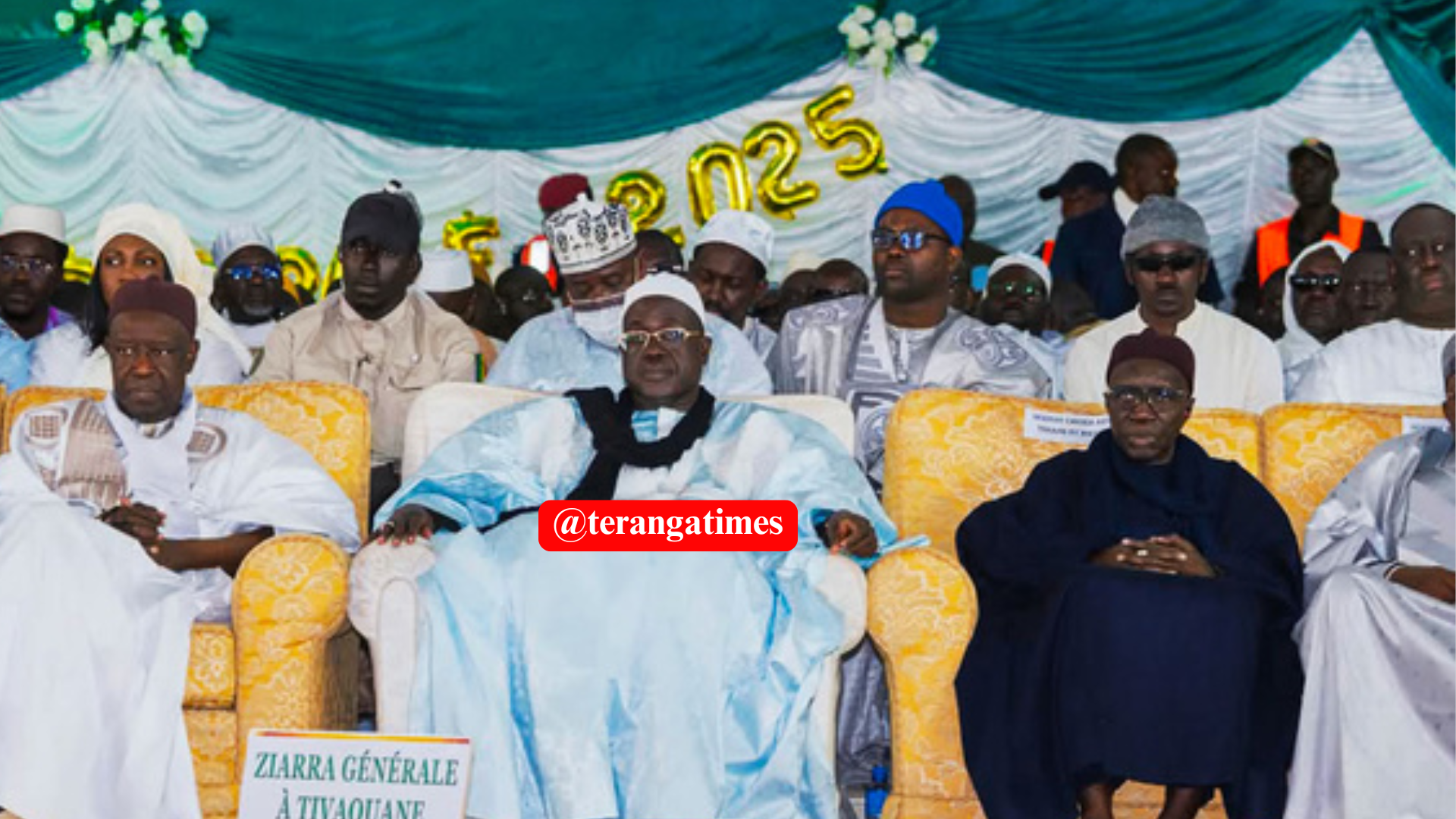 Ziarra Annuelle de Tivaouane : Serigne Mountakha renforce les liens inter-confrériques avec une délégation de haut rang