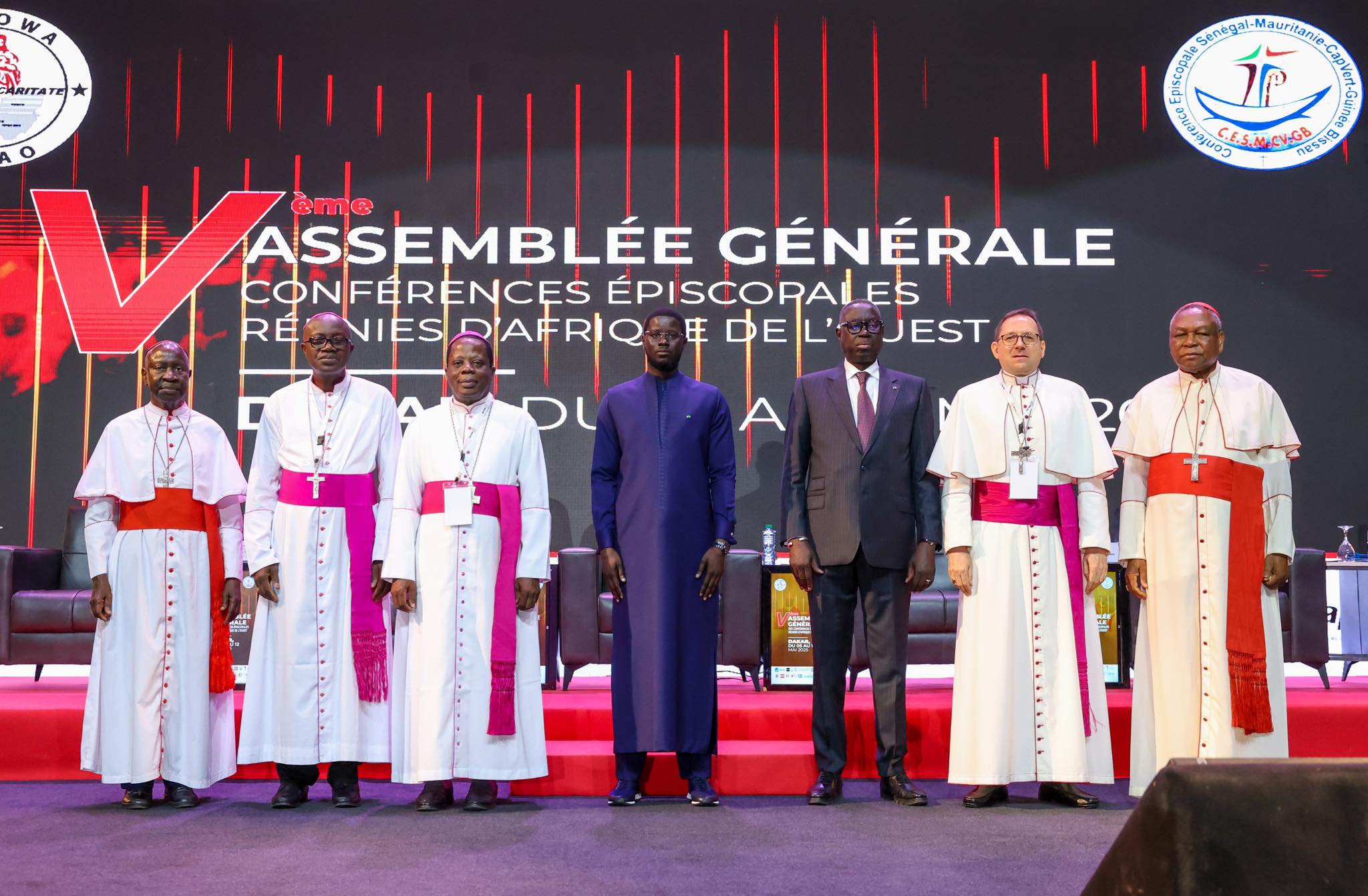 Assemblée CERAO 2025 : Le président Bassirou Diomaye Faye salue le rôle crucial de l'Église dans la paix et le développement en Afrique de l'Ouest
