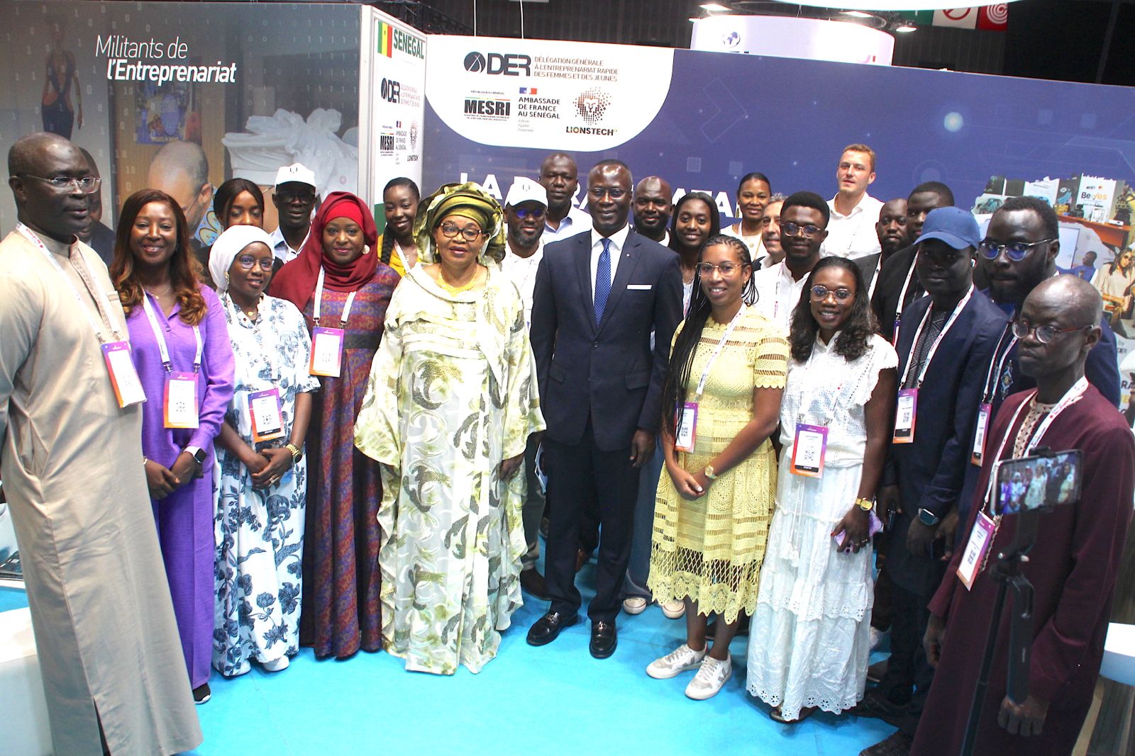 ​VivaTech 2025 – Jour 3 : L’ambassadeur du Sénégal, la princesse du Qatar et des ministres africains à la rencontre des startups sénégalaises