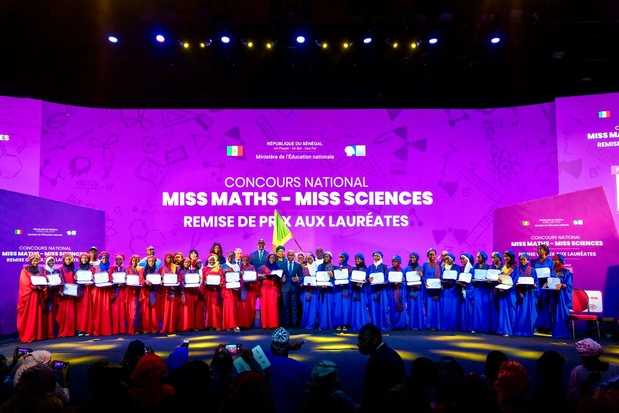 Miss Maths et Miss Sciences 2025 : la Fondation Sonatel récompense l’excellence féminine en sciences