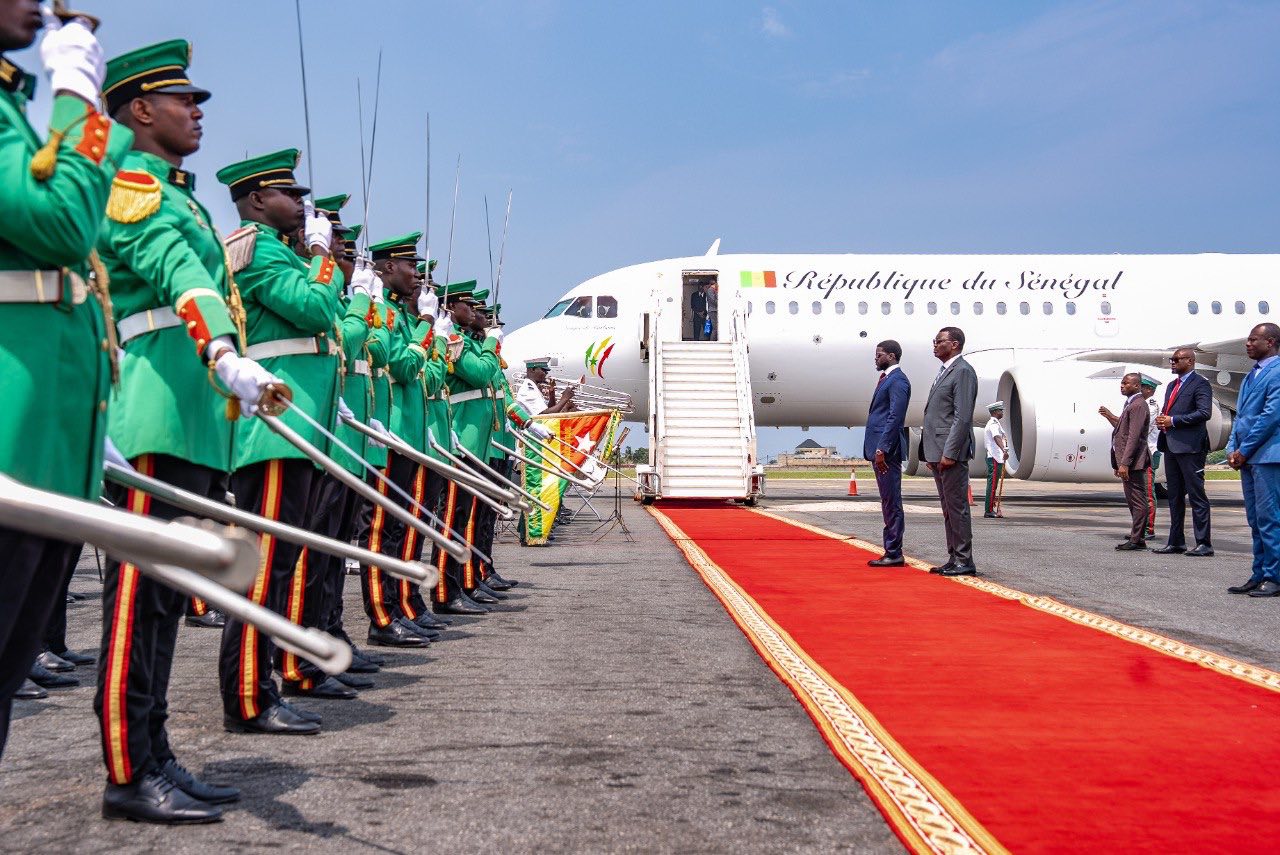 Coopération sénégalo-togolaise : Bassirou Diomaye Faye en visite officielle à Lomé