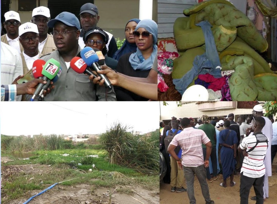 80 maisons impactées à Thiès: Birame Soulèye Diop promet des solutions rapides aux inondations