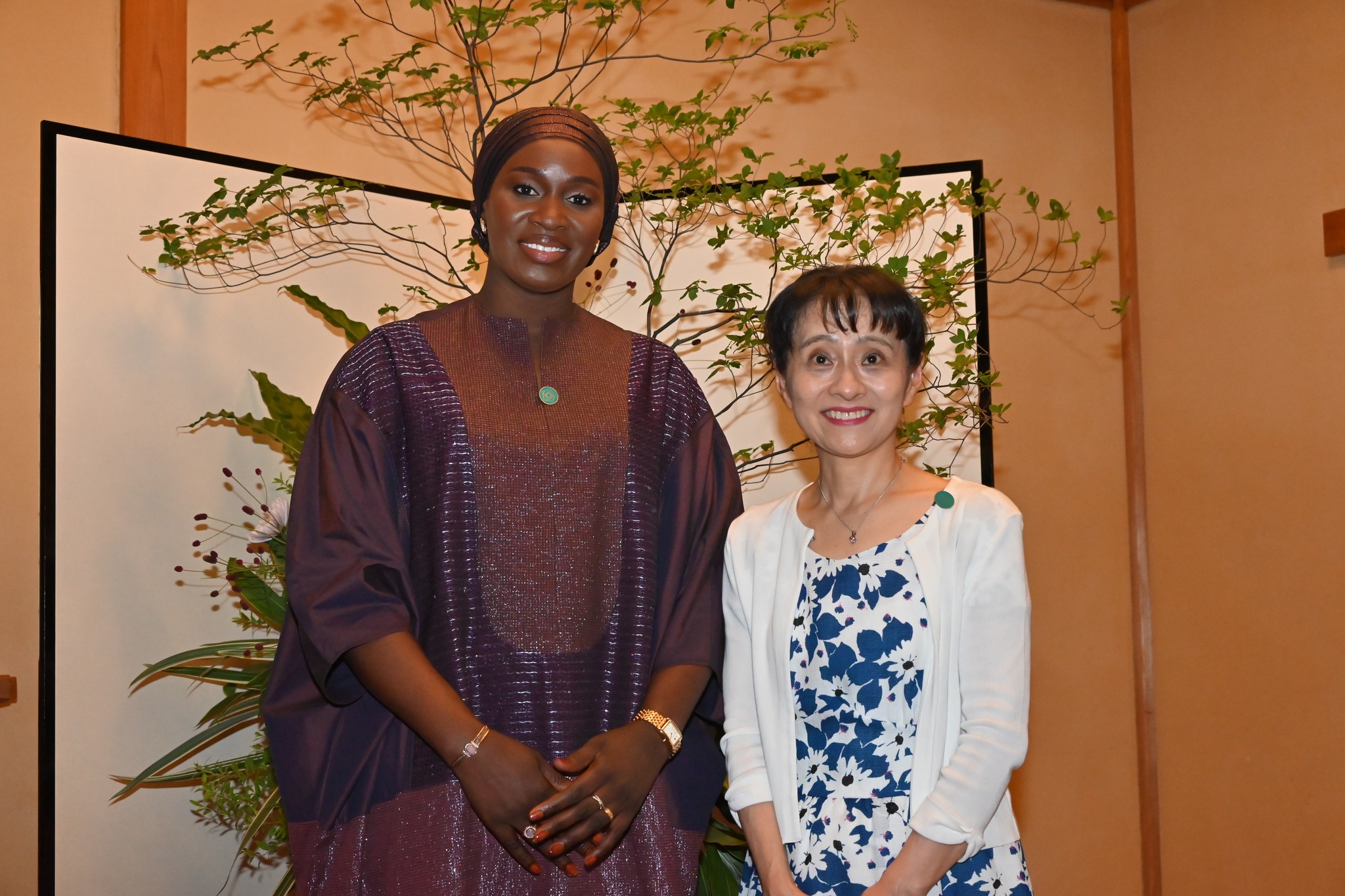 Photos: Marie Khone Faye s’immerge dans la culture japonaise lors du TICAD9