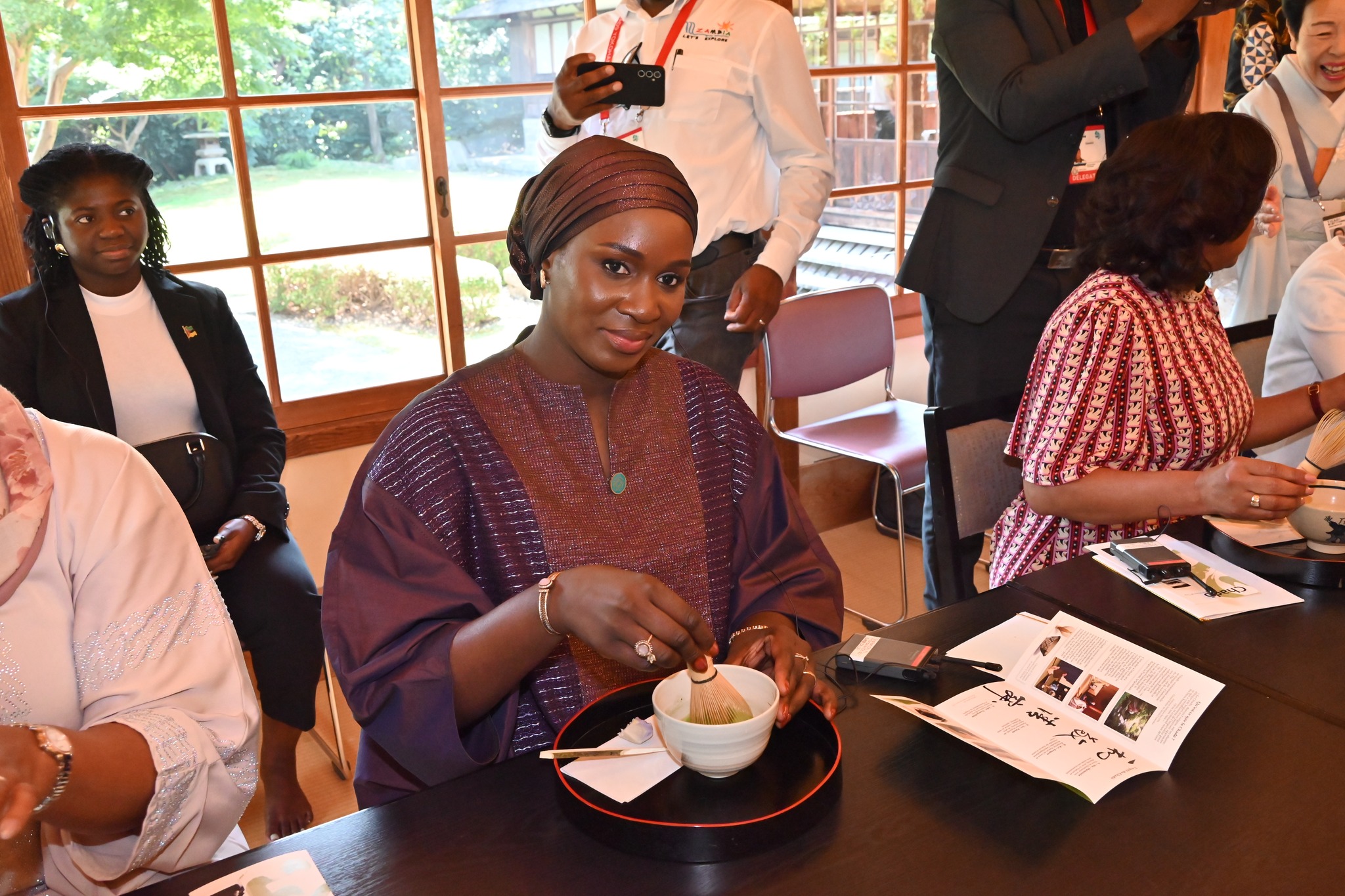 Photos: Marie Khone Faye s’immerge dans la culture japonaise lors du TICAD9