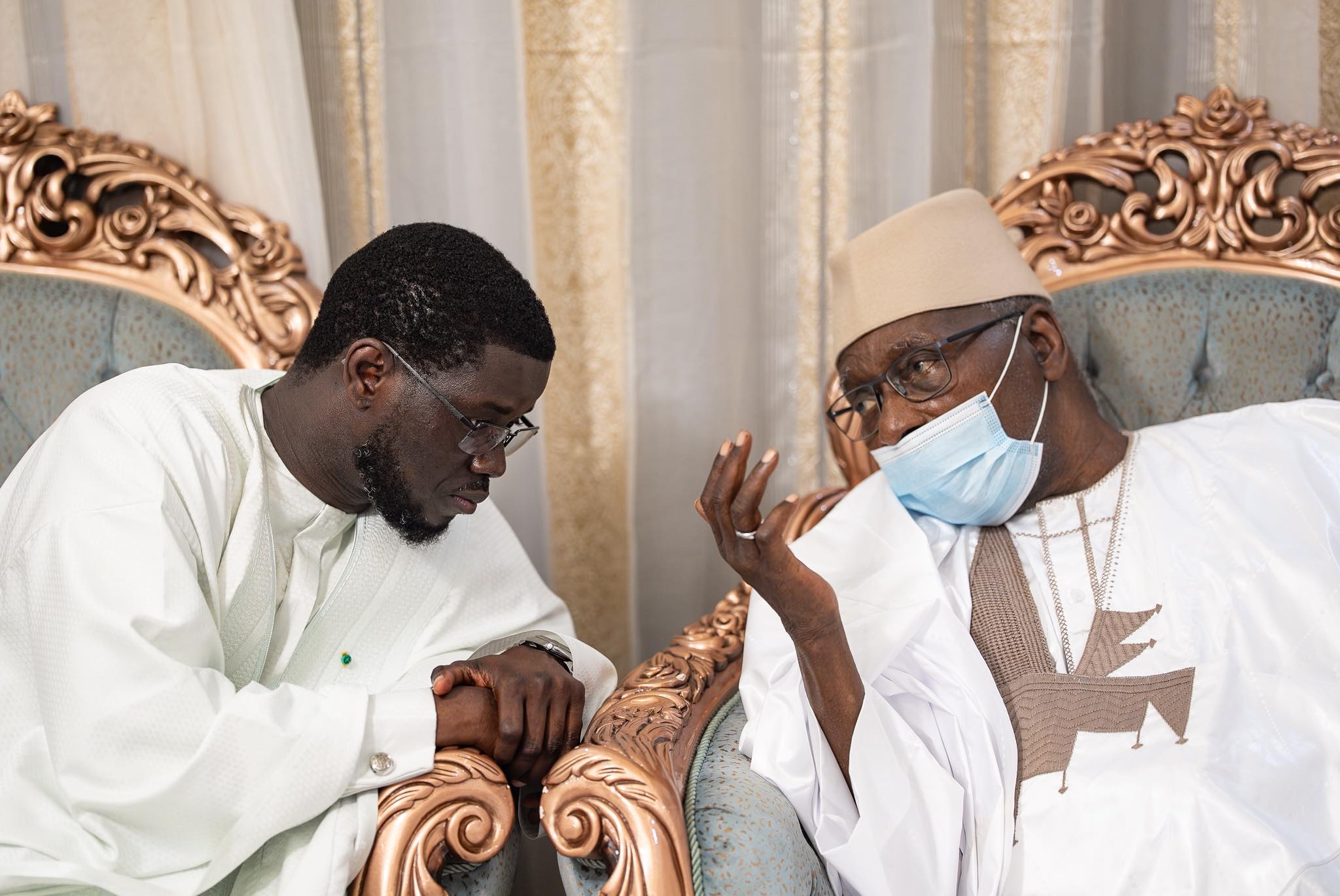 Tivaouane : Le président Bassirou Diomaye Faye reçu par le khalife général des Tidianes