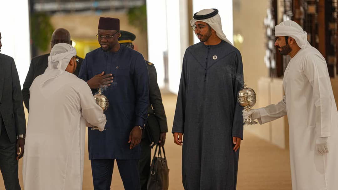 Ousmane Sonko en visite officielle à Abu Dhabi : une mission stratégique aux Émirats Arabes Unis