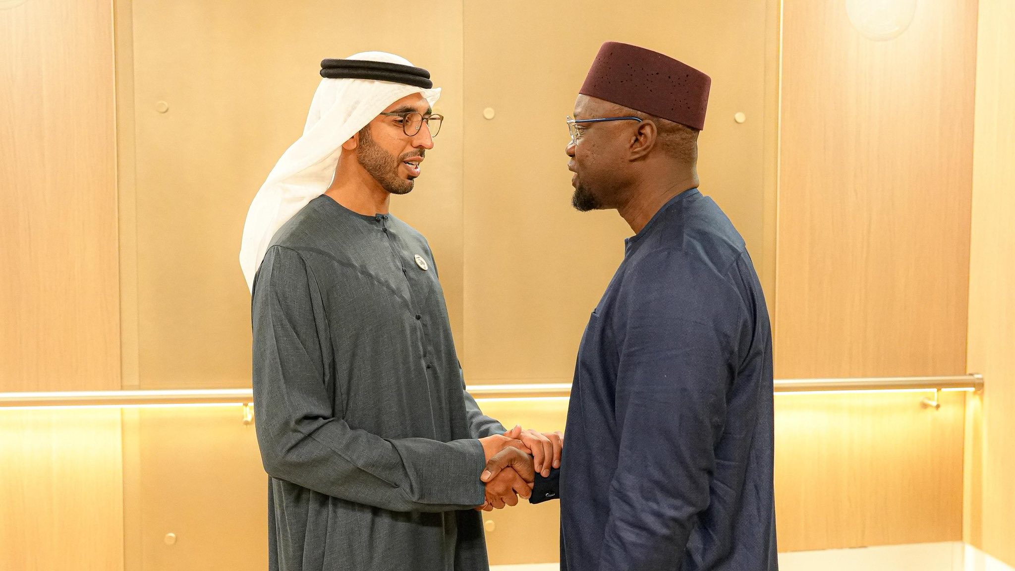 Ousmane Sonko en visite officielle à Abu Dhabi : une mission stratégique aux Émirats Arabes Unis