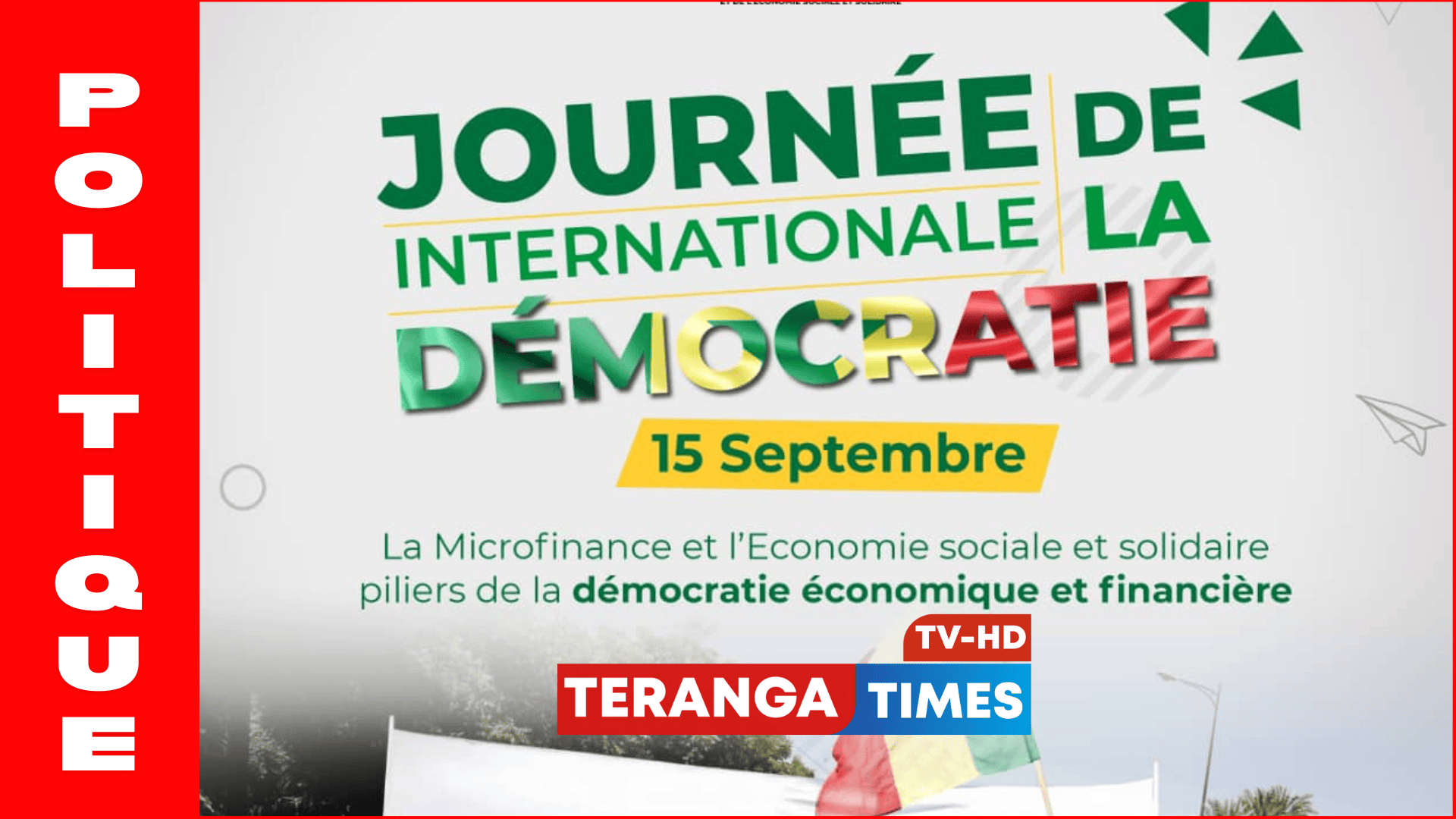 Journée Internationale de la Démocratie: la microfinance et l’ESS au service d’une société inclusive