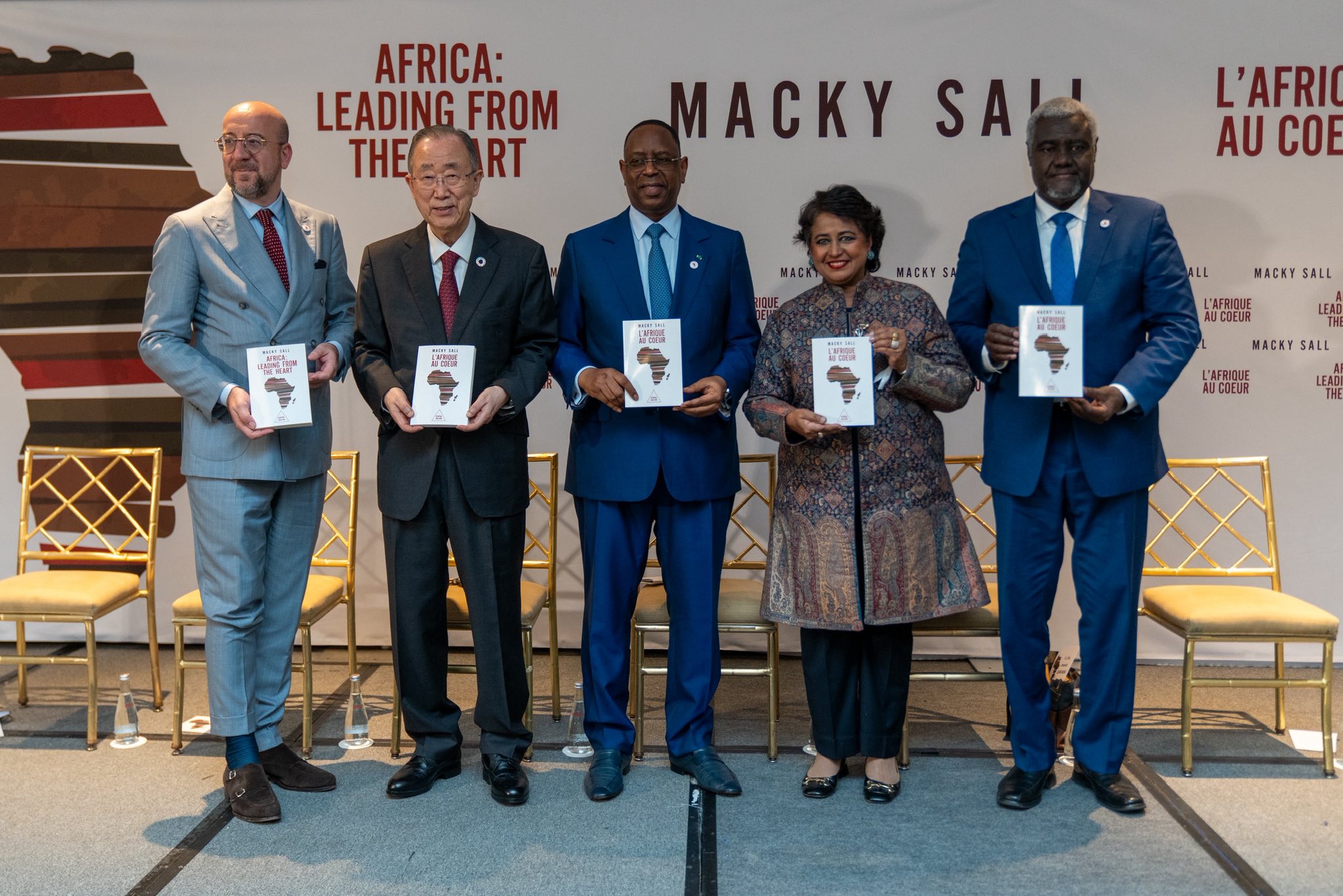 Macky Sall célèbre le lancement de son livre « L’Afrique au cœur » à New York