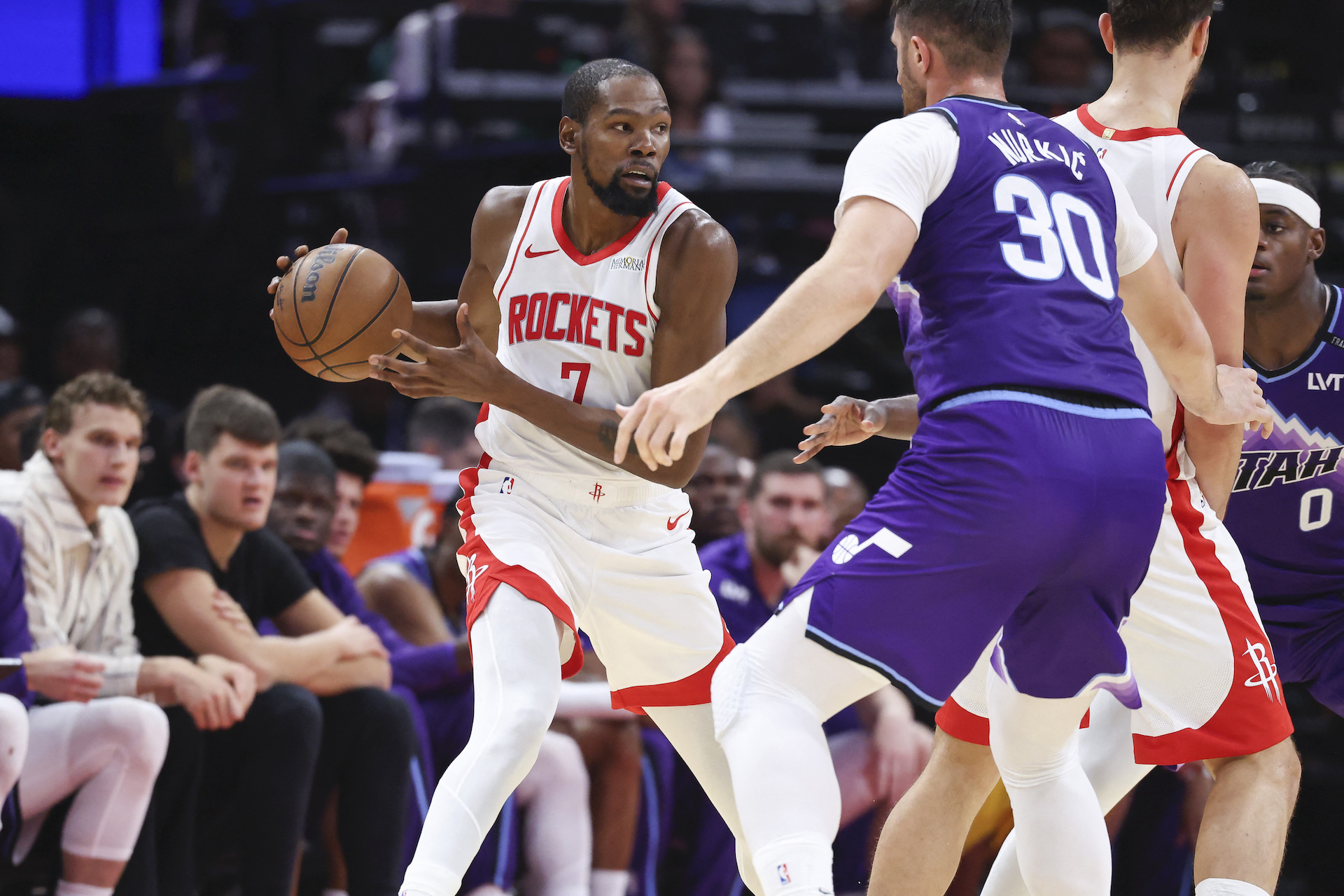 Kevin Durant déjà à l’aise avec les Rockets