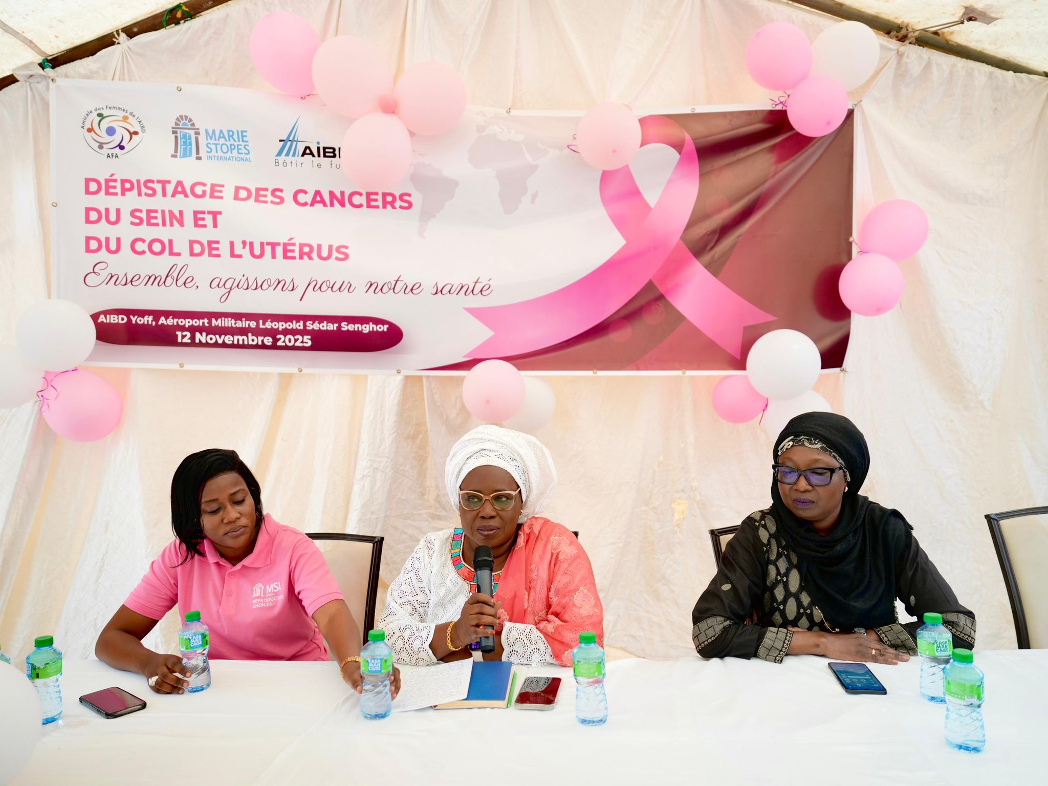 AIBD SA organise deux journées de dépistage du cancer du sein et du col de l’utérus