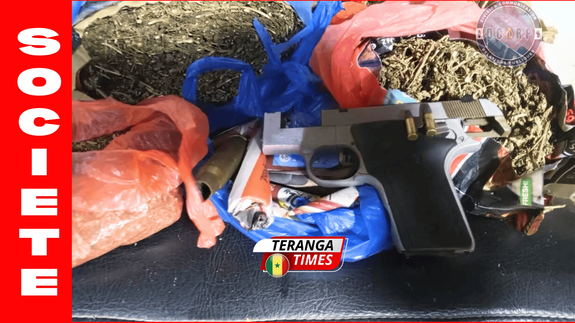 Démantèlement d'un réseau de drogue à Keur Massar : Saisie de 3 kg de chanvre