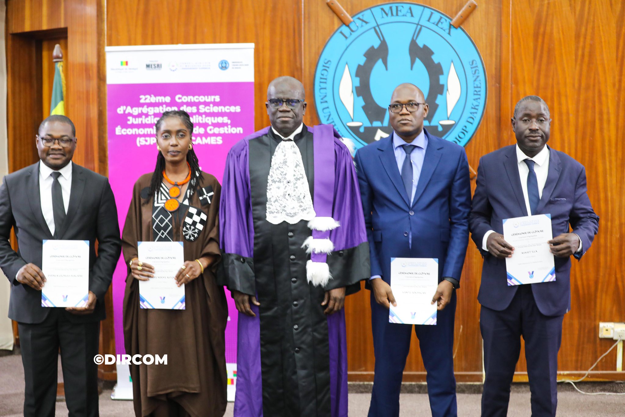 22e concours d’agrégation du cames à l’ucad : un taux de réussite record et une fierté académique sénégalaise