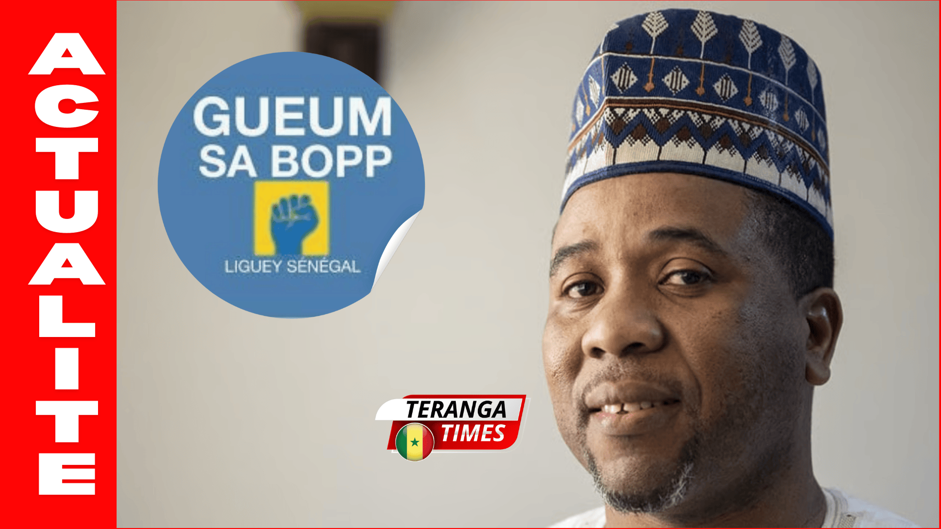 Guem Sa Bopp dénonce une stratégie politique visant un couplage des élections de 2027 et 2029