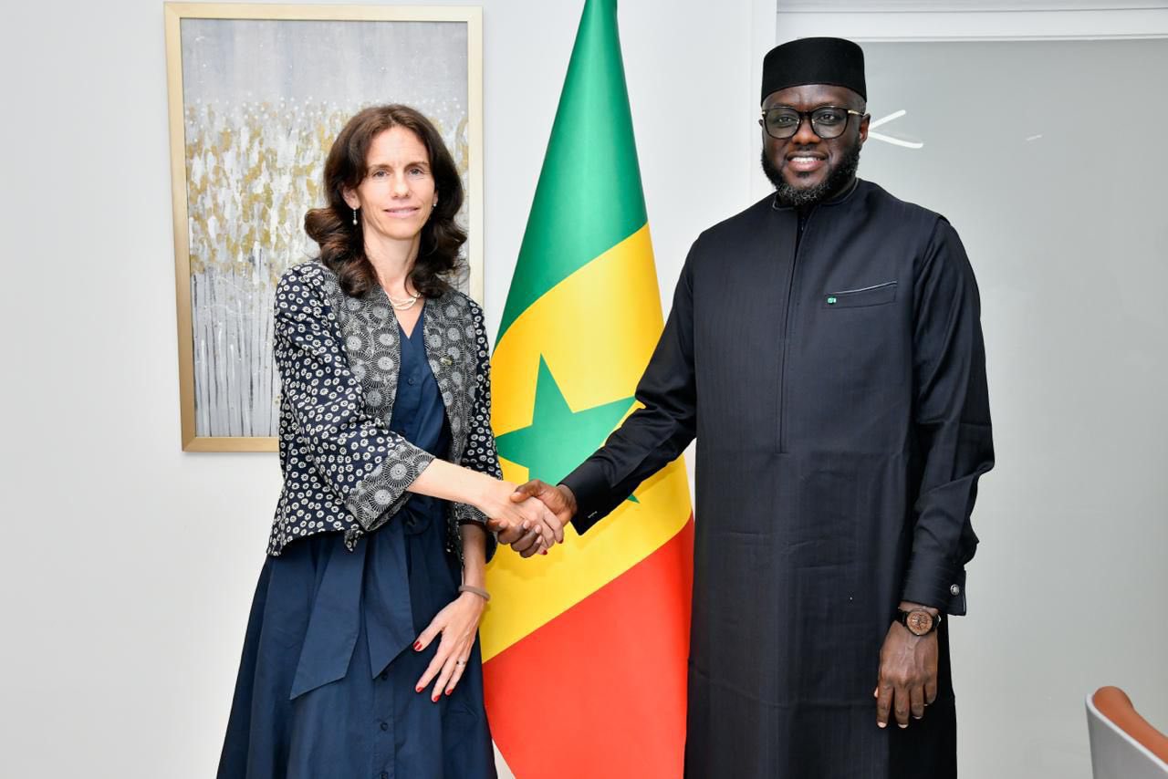 Le Président de l’Assemblée nationale reçoit une délégation britannique sur la gestion des finances publiques