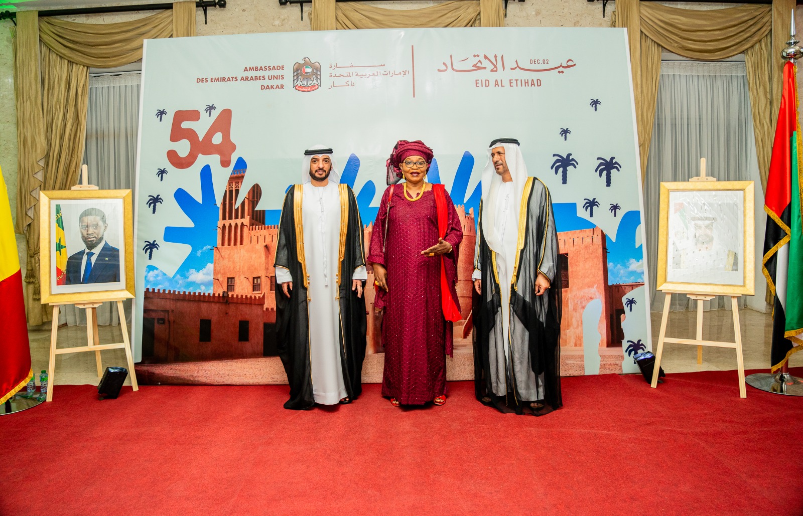 La DER/FJ célèbre les Émirats Arabes Unis