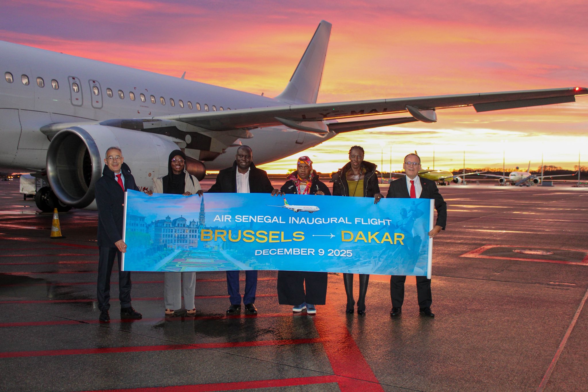 Ligne Aérienne: Air Sénégal inaugure sa ligne Dakar-Bruxelles !