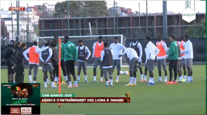 CAN 2025 : séance de récupération pour les Lions, Édouard Mendy seul titulaire présent à l’entraînement