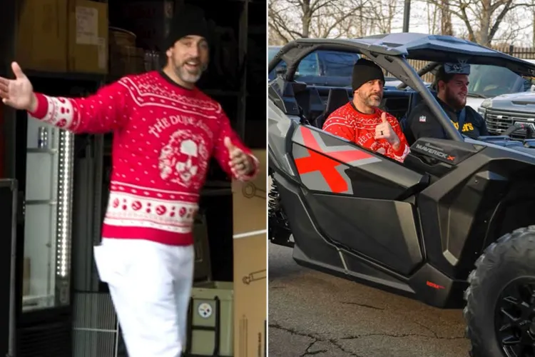 Aaron Rodgers offre des véhicules de 20 000 $ à ses linemen des Steelers pour Noël