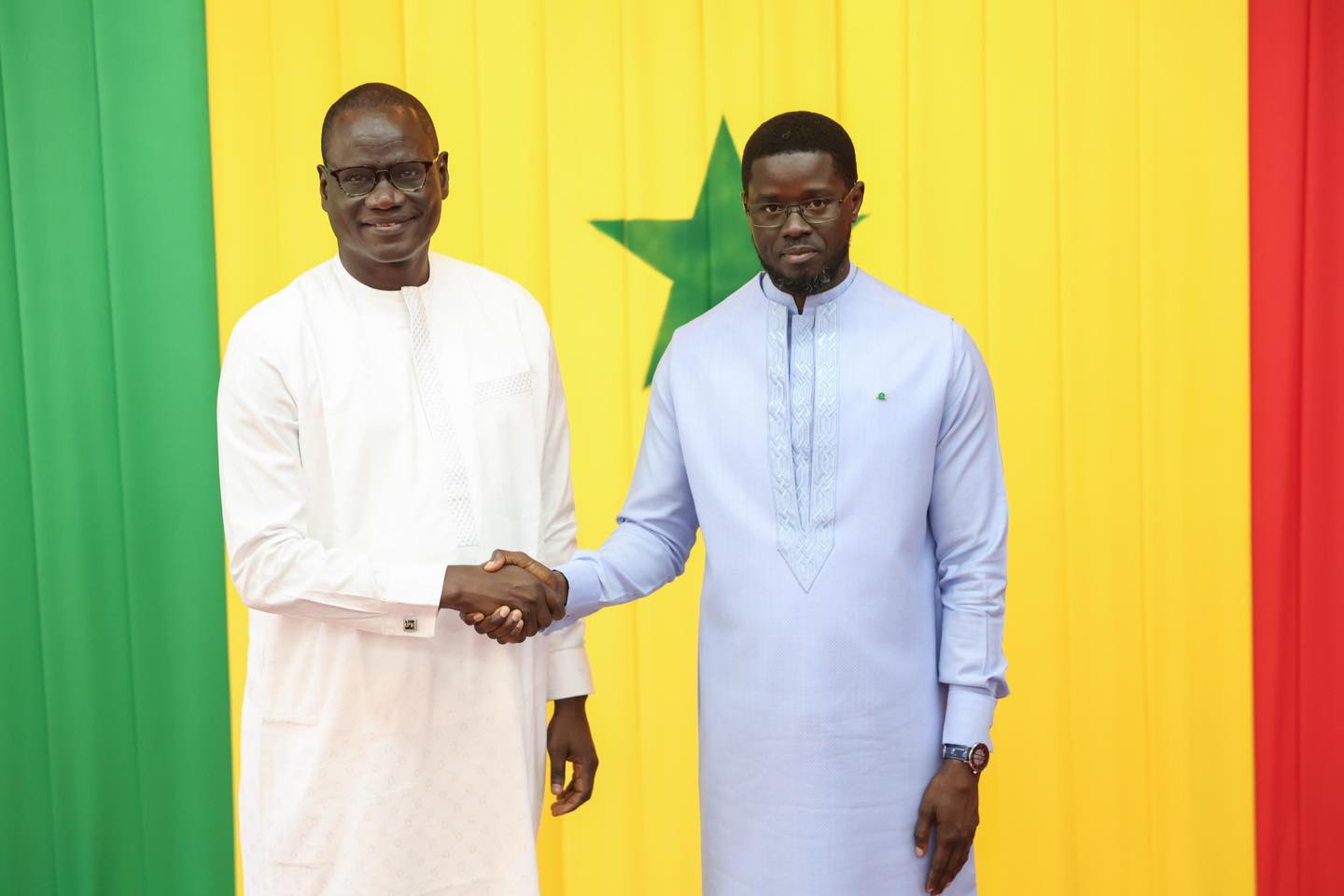 Cérémonie de vœux au Palais: le Dr El Hadji Abdourahmane Diouf réaffirme son engagement pour un Sénégal souverain