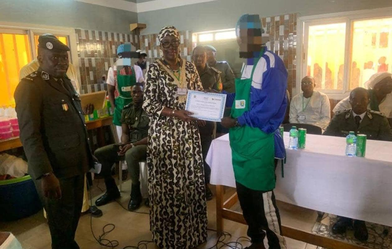 Réinsertion à Rebeuss : 60 détenus formés aux métiers de la savonnerie et des produits d'hygiène