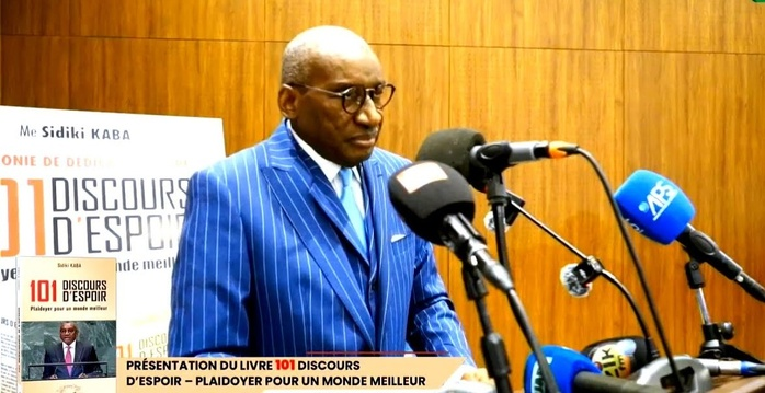 Sidiki Kaba : 101 discours pour un monde meilleur et la mémoire des droits humains