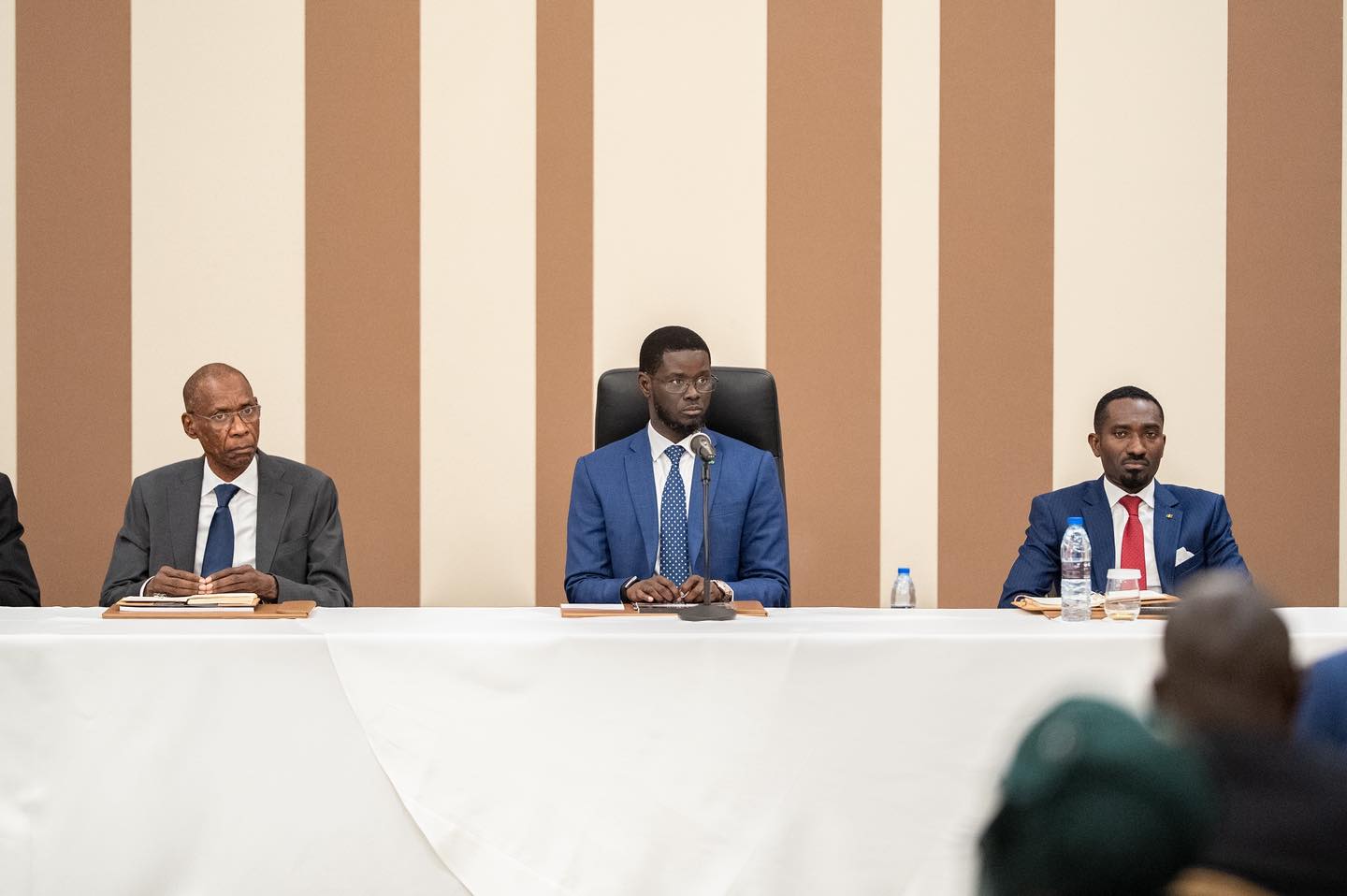 En visite au Congo, Bassirou Diomaye Faye échange avec la communauté sénégalaise et les cadres expatriés