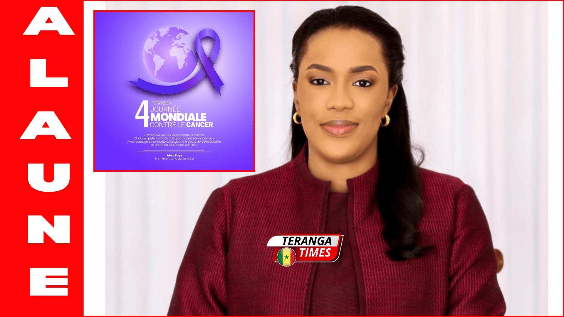 Journée internationale contre le cancer: Absa Faye appelle à la solidarité et à la prévention