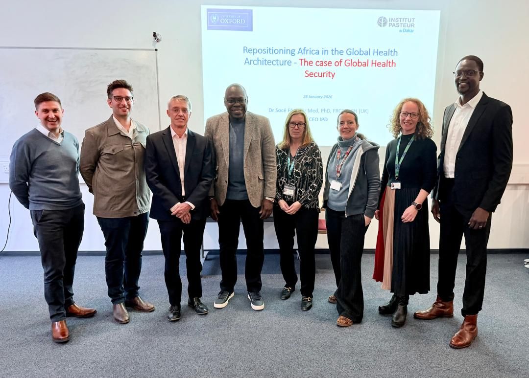 Renforcement du partenariat stratégique Sénégal – Royaume-Uni : l’Institut Pasteur de Dakar en mission au Royaume-Uni