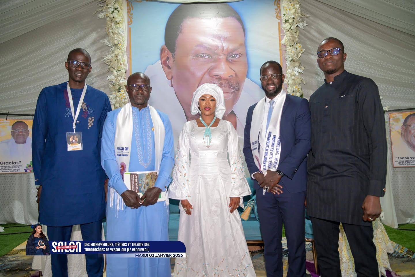 Salon international des entrepreneurs Thiantakones : Sokhna Aida Diallo salue l’excellence et l’héritage de Serigne Bethio Thioune