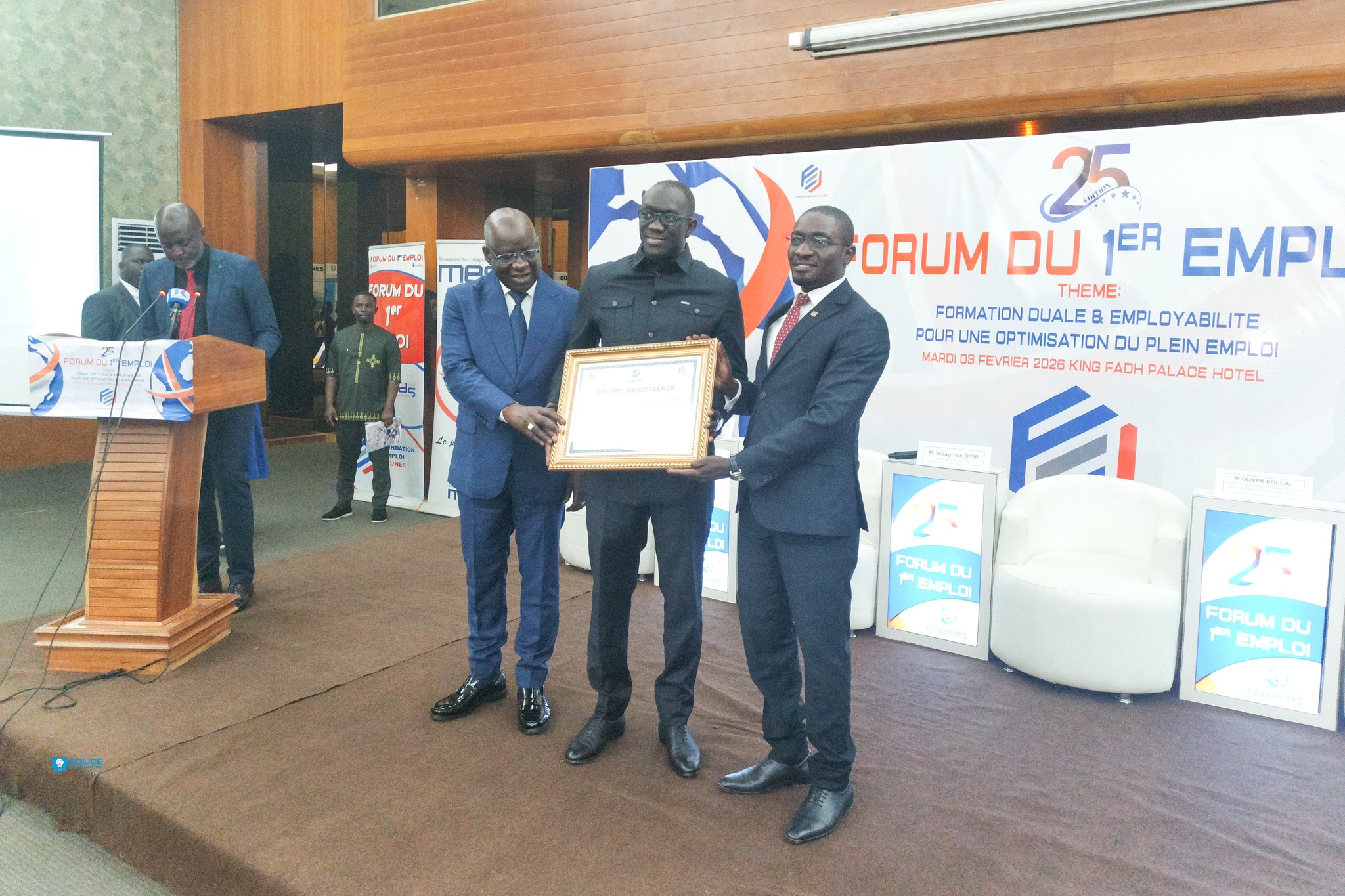 Forum du 1er Emploi 2026 : la Police nationale à la rencontre des jeunes au King Fahd Palace