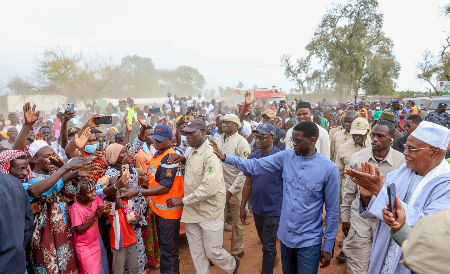 Tournée économique à Tambacounda : Le Président salue le « modèle Yellitaare », géant de la banane et champion de l’emploi