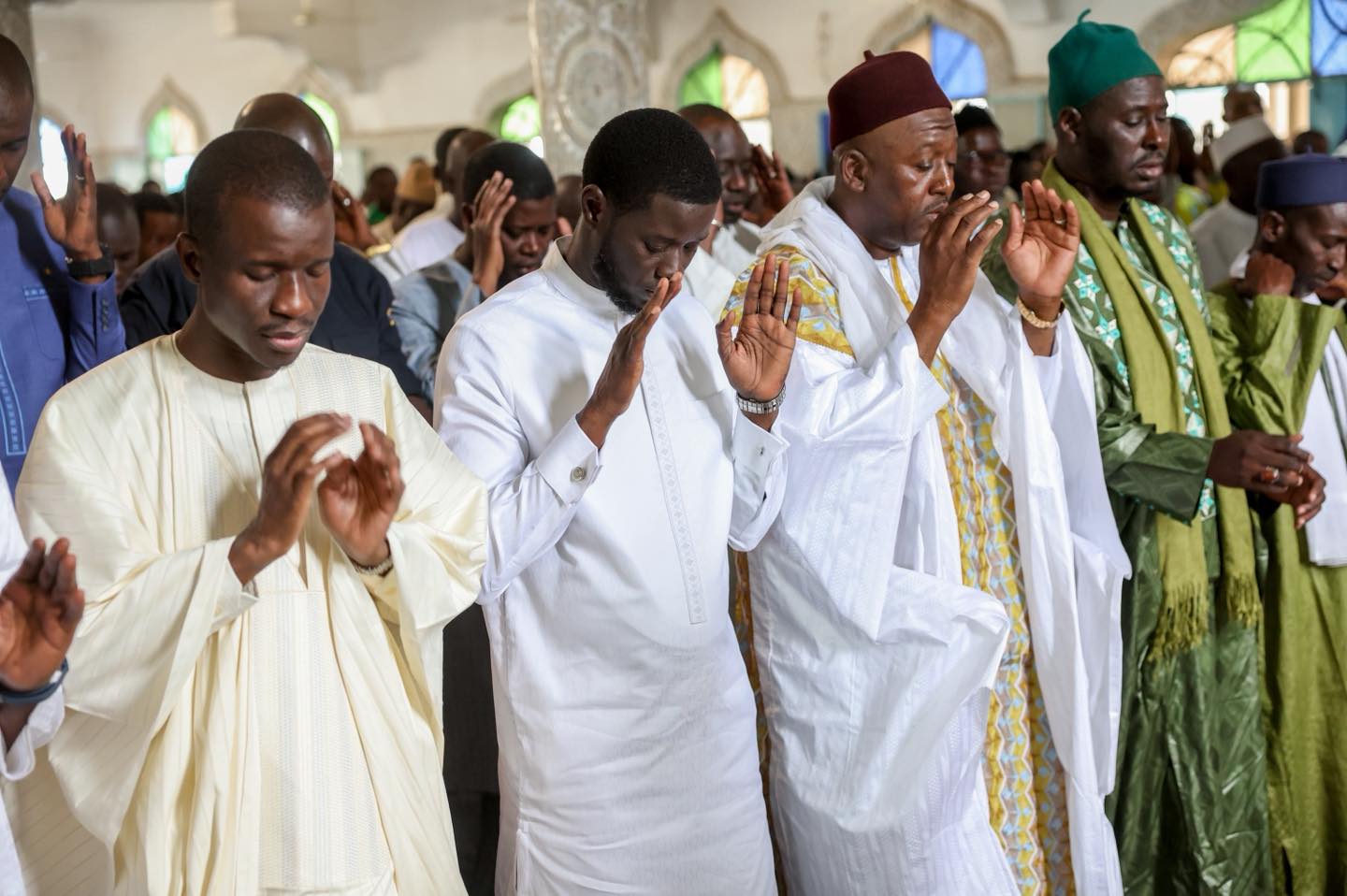 Sénégal : Bassirou Diomaye Faye en communion avec les fidèles de Tambacounda