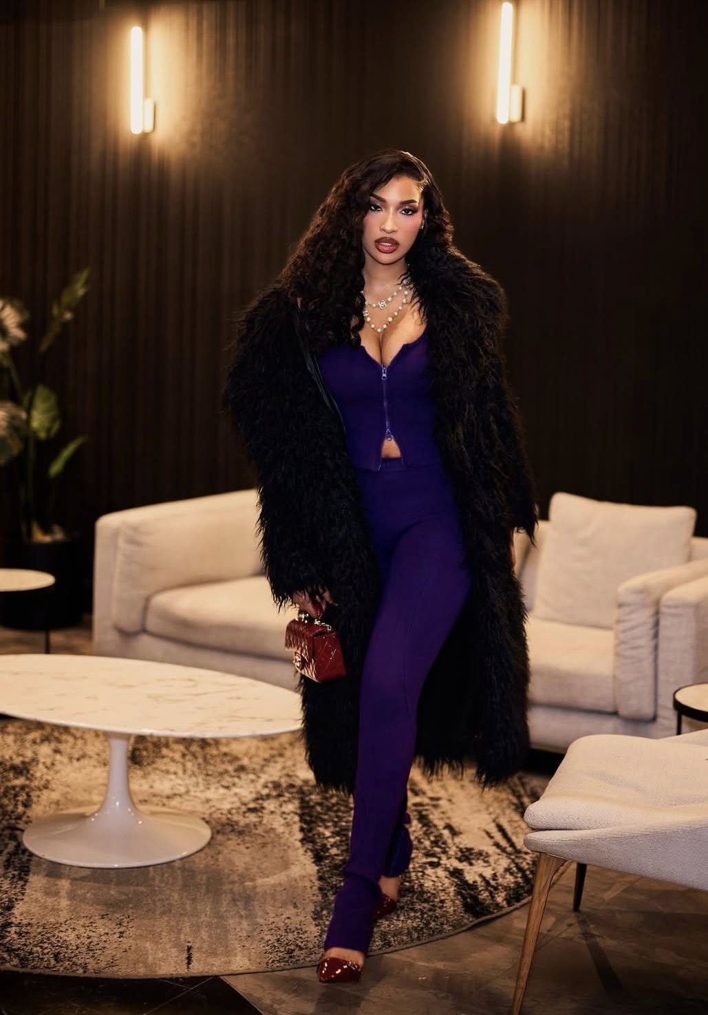 Photos: Diariétou Sow fête Saint Valentin